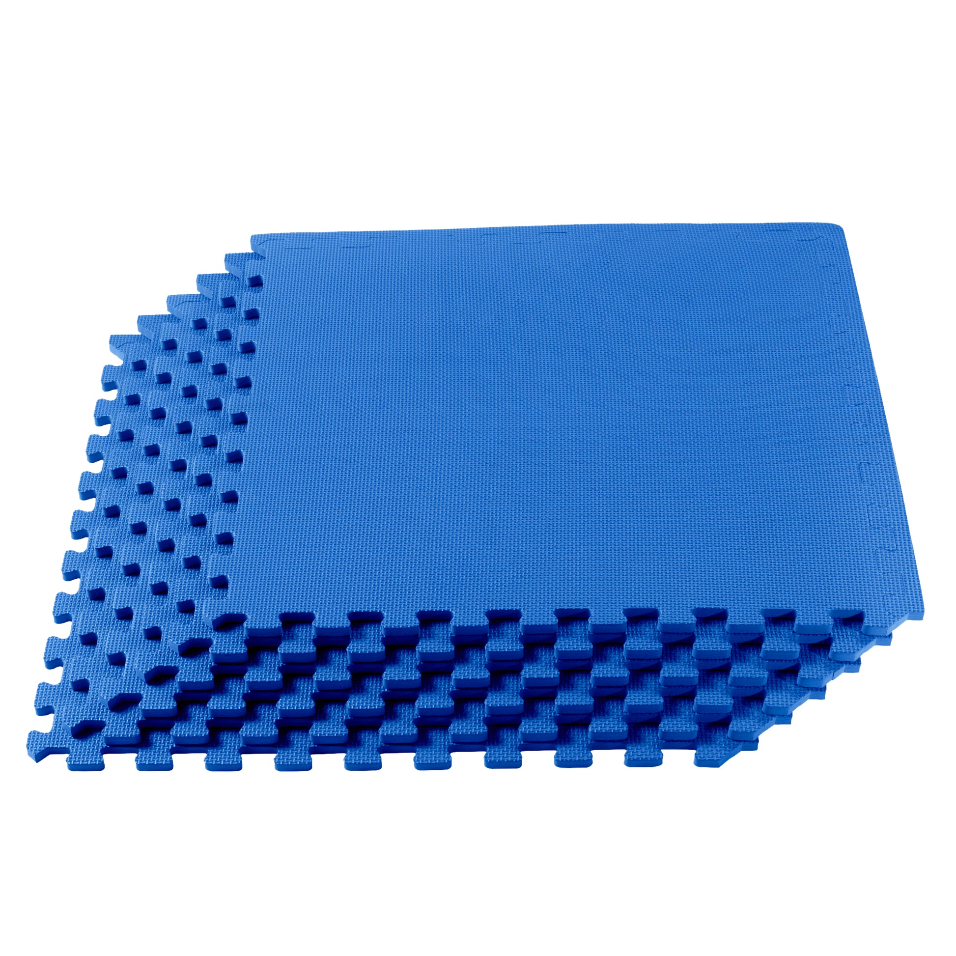 24 Square feet / 6 Interlocking Foam Tiles Thick Exercise Mat