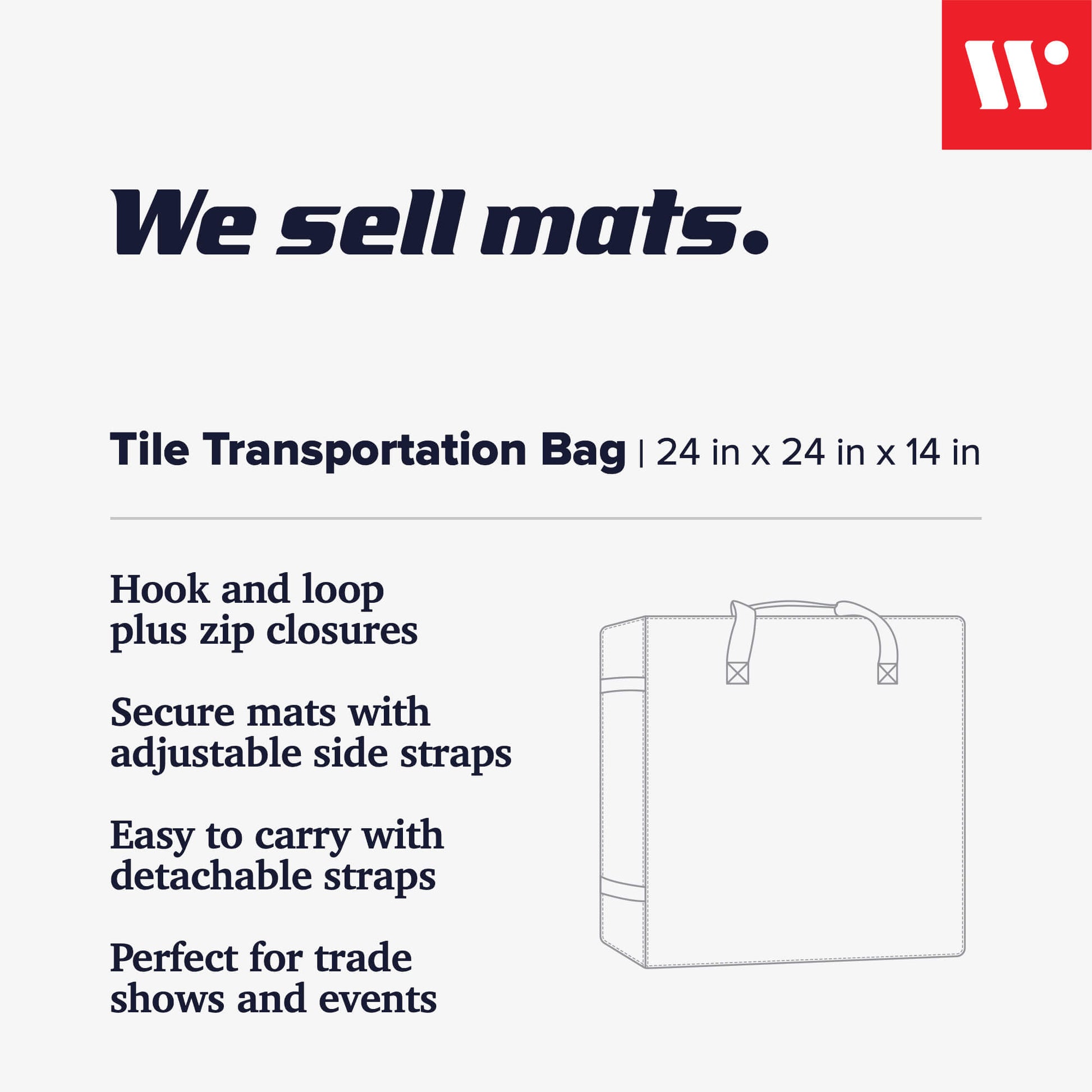 Carrying Bags for SoftTiles Foam Mats