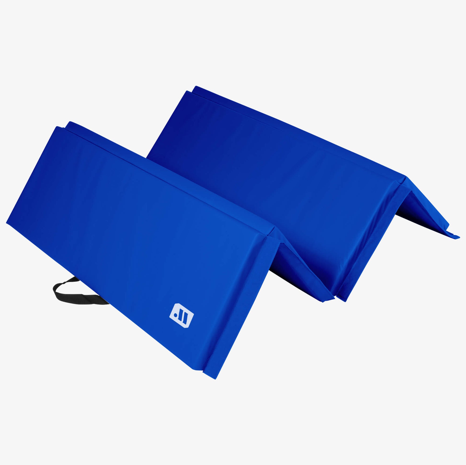 We Sell Mats 4 ft x 6 ft x 2 in Personal Fitness & Exercise Mat,  Lightweight and Folds for Carrying Blue