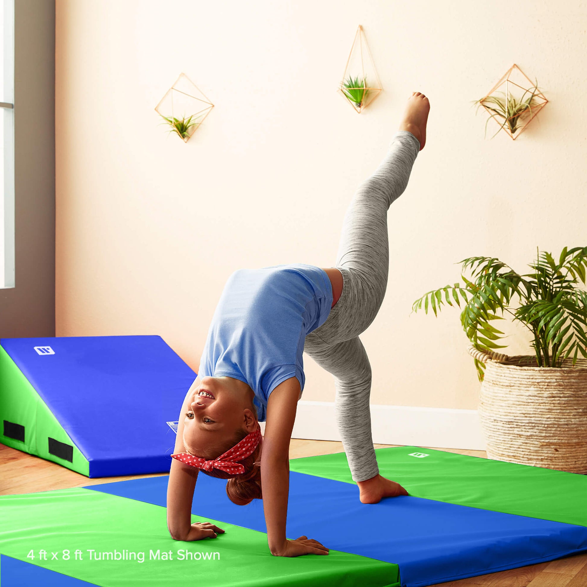 Hello Fit Yoga Mats, Bulk 10 Pack, Affordable Exercise Gym Mats
