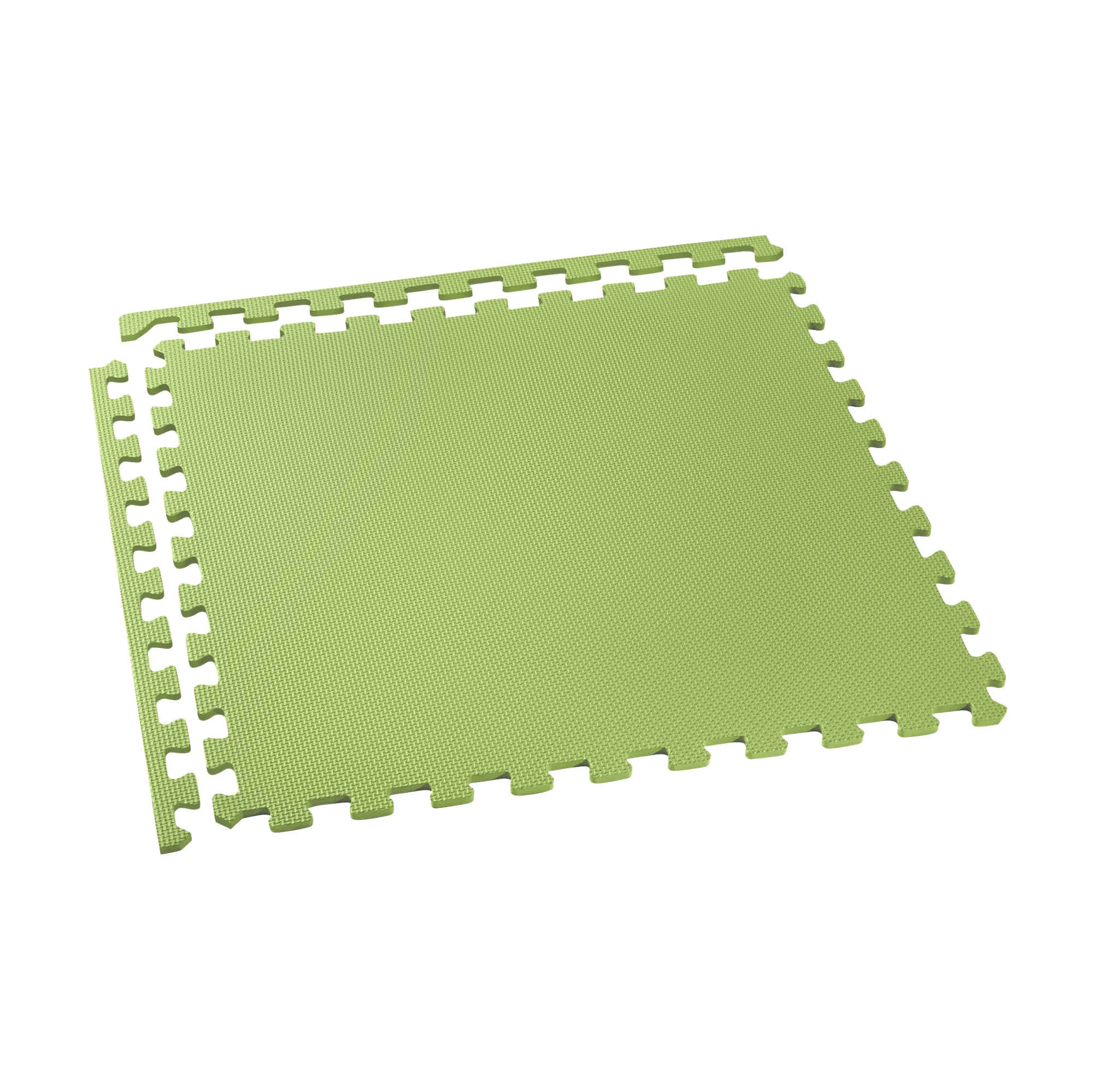 Green interlocking foam online mats